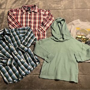 Boys size 3T long sleeved shirt bundle